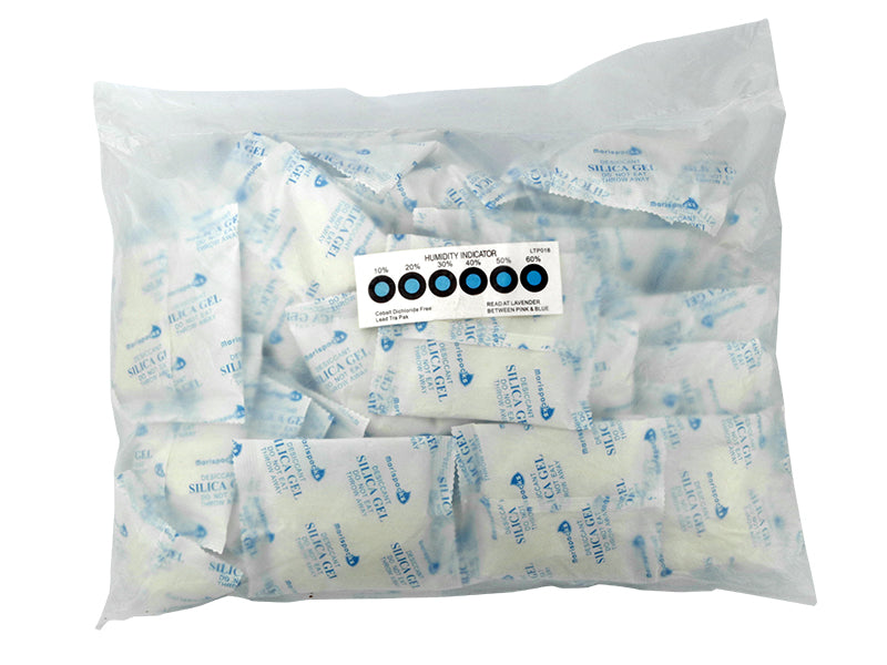 Marispacks 50 g silikajel nem alıcı paket  (nonwoven, polietilen poşette) (1 poşet = 50 adet)