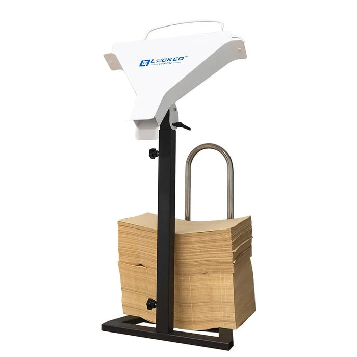 LockedPaper LP-VM1 manuel kraft dolgu kâğıdı dispenseri